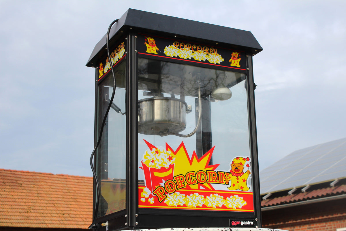 Popcornmaschine im Einsatz auf einem Event
